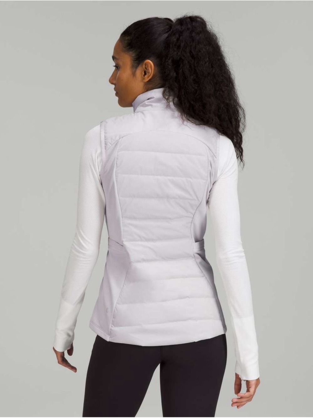 Lululemon Chrome Down for it all vest, size 8 - Picture 2 of 15
